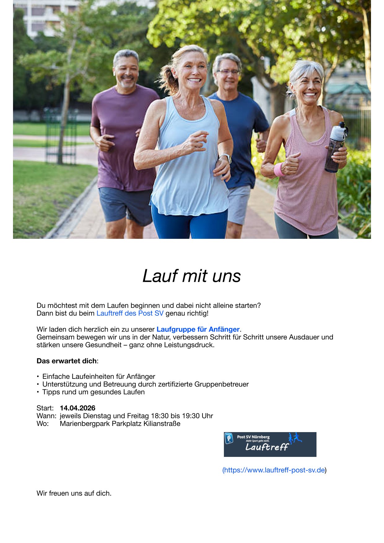 Einladung Saisonstart 2026